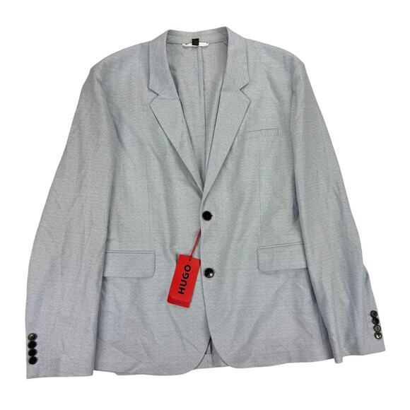 Hugo Boss Mens Modern Fit Wool Blend Sport Coat Light Blue 42R - Picture 1 of 7